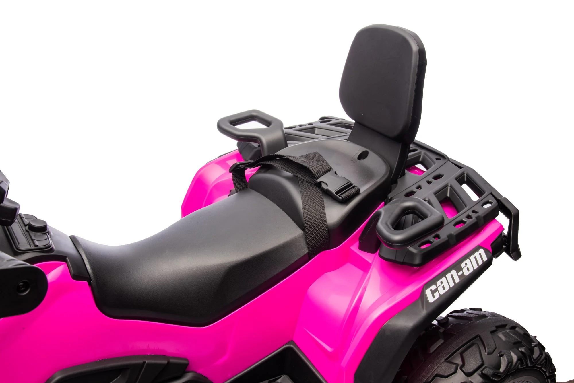 24V 800W -2 Seater  Licensed Can-Am Outlander Monster 4×4 ATV Quad Bike– Barbie Pink ETA 10th May 2026 - Image 13