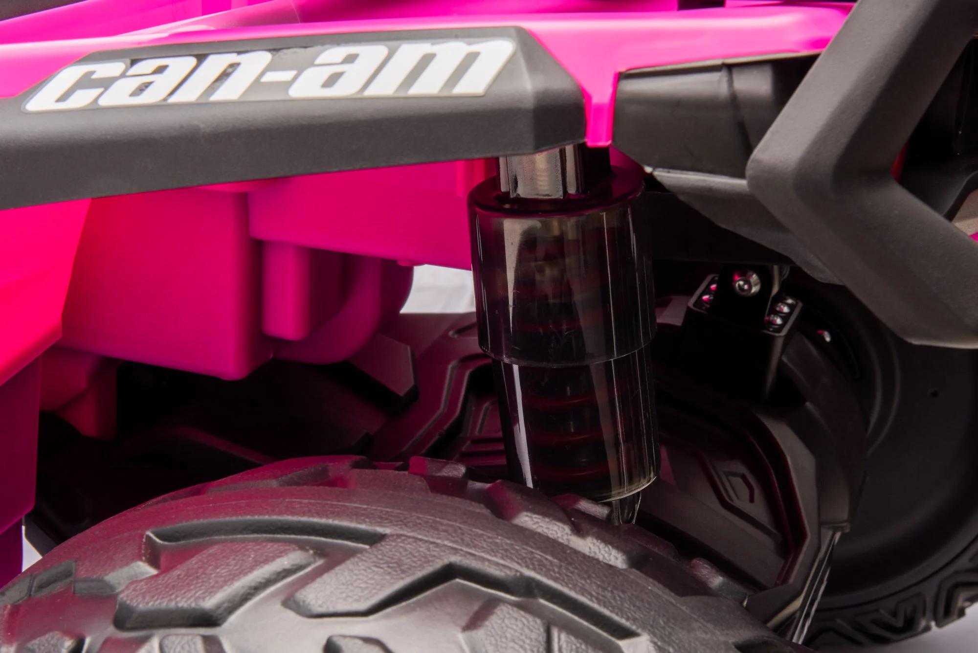 24V 800W -2 Seater  Licensed Can-Am Outlander Monster 4×4 ATV Quad Bike– Barbie Pink ETA 10th May 2026 - Image 17