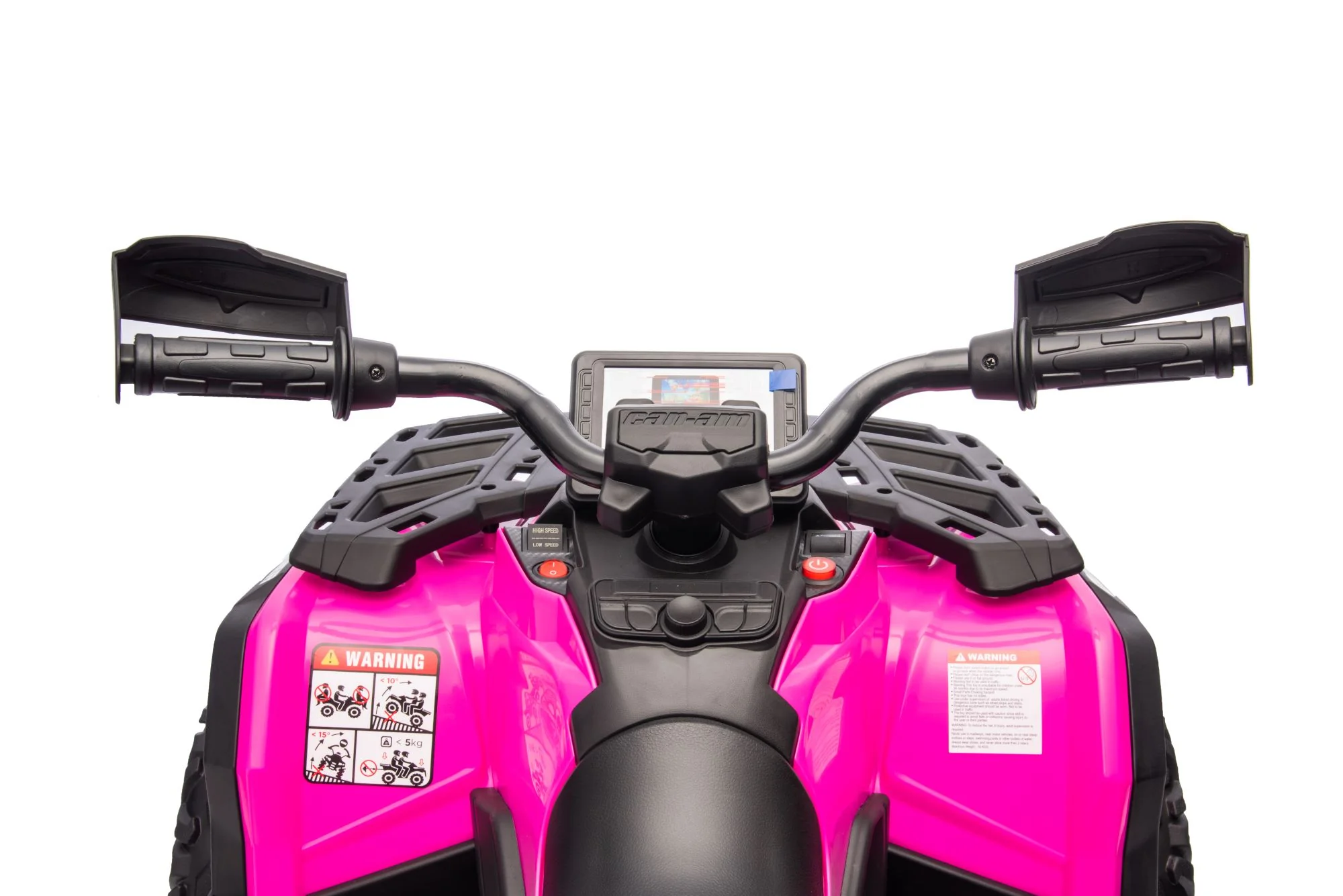 24V 800W -2 Seater  Licensed Can-Am Outlander Monster 4×4 ATV Quad Bike– Barbie Pink ETA 10th May 2026 - Image 19