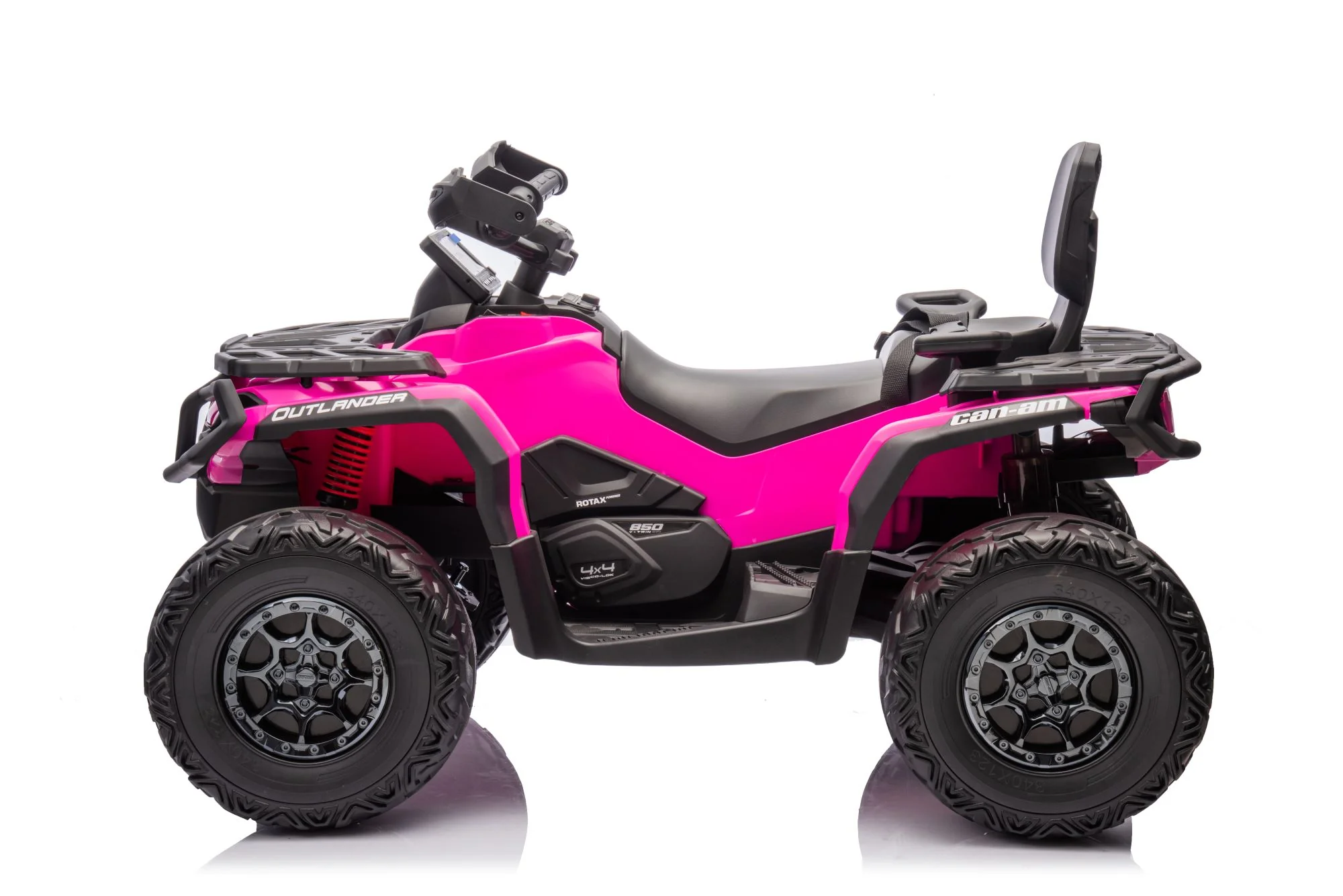 24V 800W -2 Seater  Licensed Can-Am Outlander Monster 4×4 ATV Quad Bike– Barbie Pink ETA 10th May 2026 - Image 4