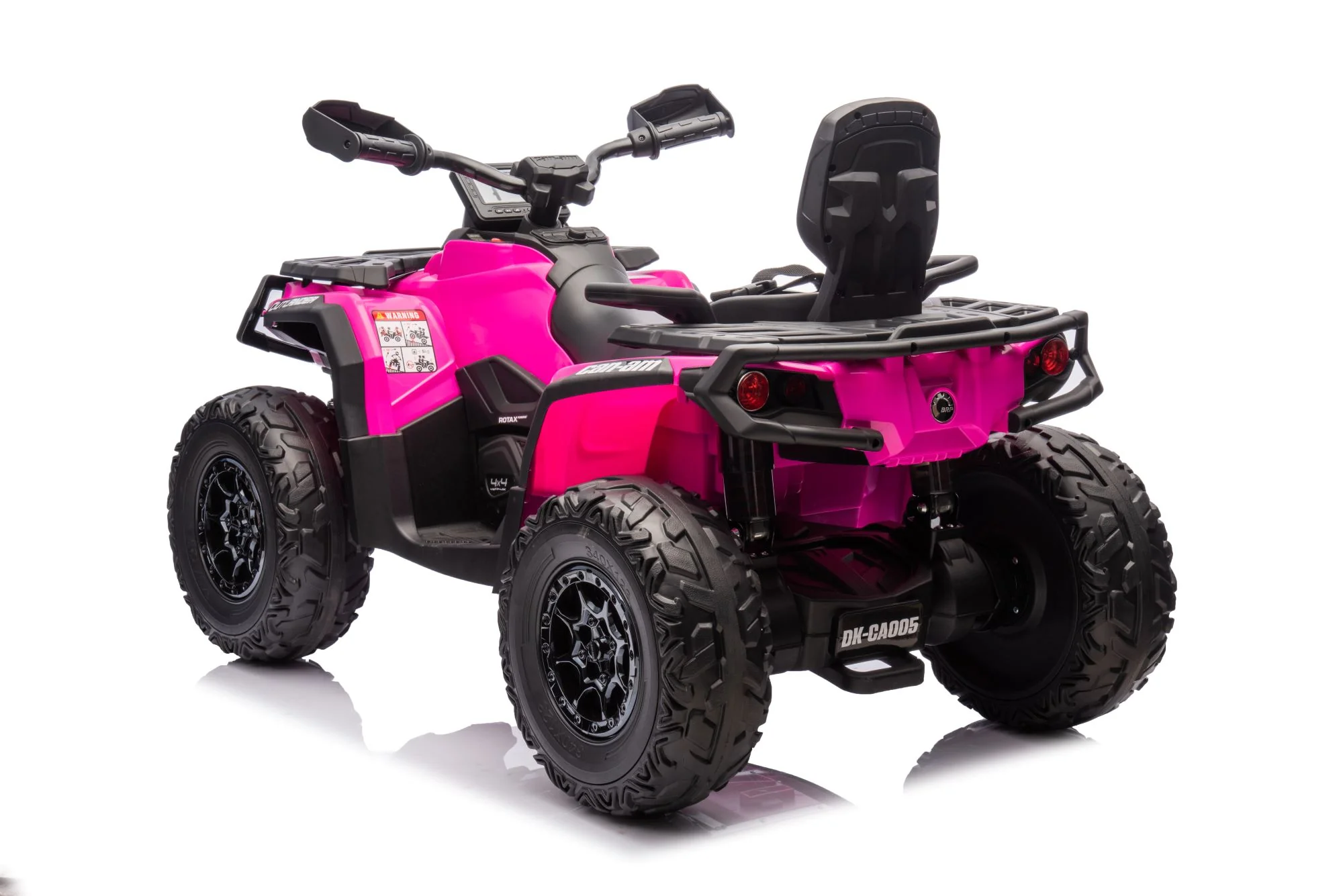 24V 800W -2 Seater  Licensed Can-Am Outlander Monster 4×4 ATV Quad Bike– Barbie Pink ETA 10th May 2026 - Image 5