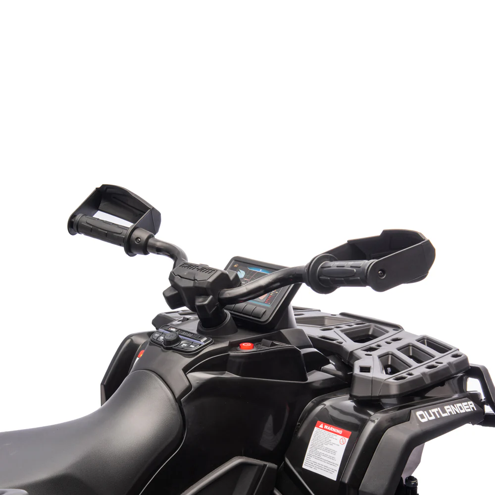 24V 800W -2 Seater  Licensed Can-Am Outlander Monster 4×4 ATV Quad Bike – Black ETA 10th May 2026 - Image 13