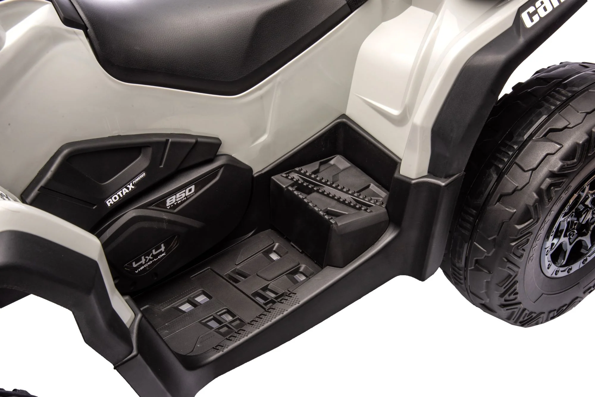 24V 800W -2 Seater  Licensed Can-Am Outlander Monster 4×4 ATV Quad Bike - KHAKI ETA 10th May 2026 - Image 12