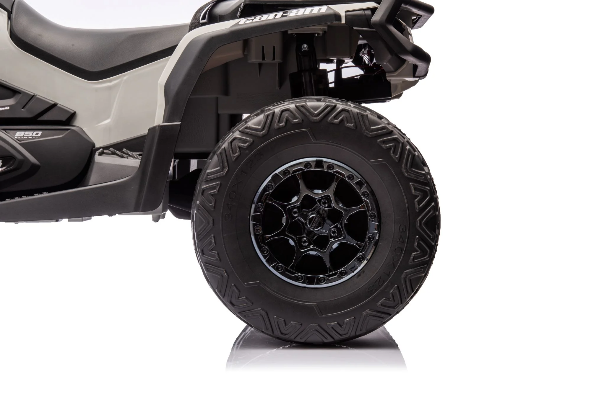 24V 800W -2 Seater  Licensed Can-Am Outlander Monster 4×4 ATV Quad Bike - KHAKI ETA 10th May 2026 - Image 14