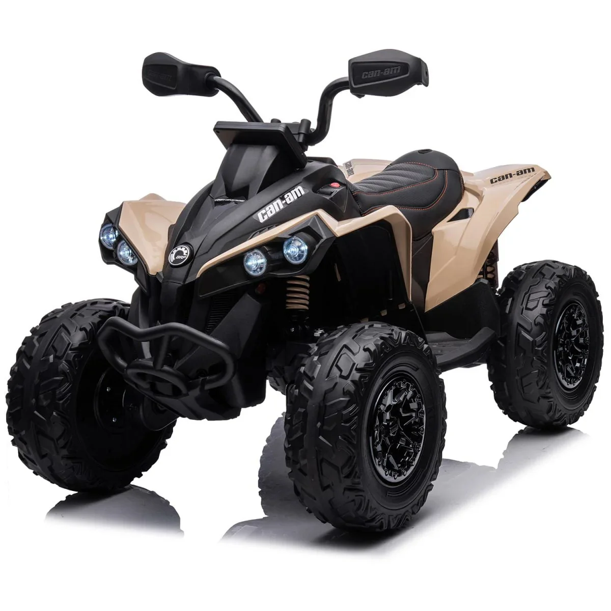 24V 800W Licensed Can-Am Renegade 4×4 ATV Quad Bike – Khaki ETA 10th May 2026 - Image 14