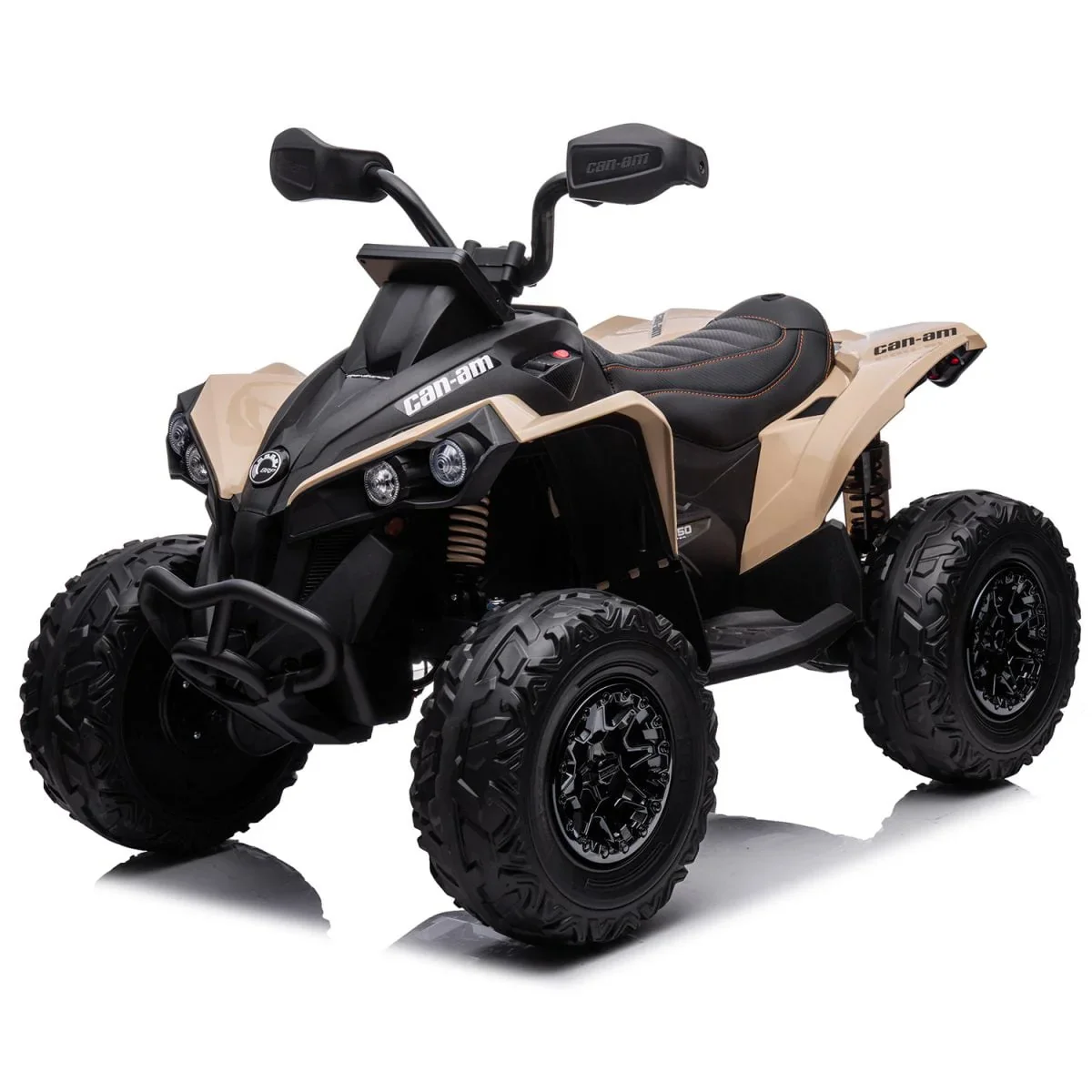 24V 800W Licensed Can-Am Renegade 4×4 ATV Quad Bike – Khaki ETA 10th May 2026 - Image 5