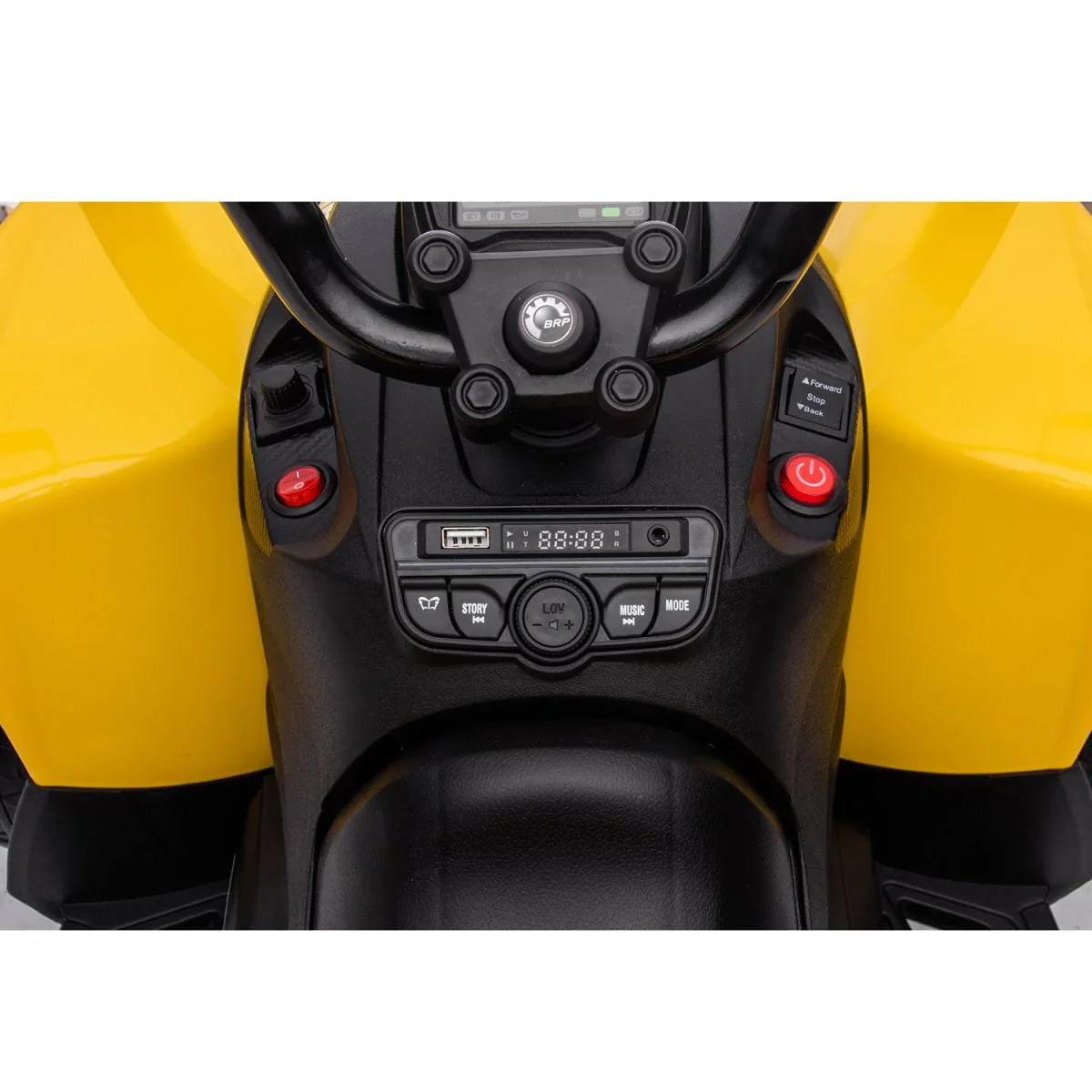 24V 800W Licensed Can-Am Renegade 4×4 ATV Quad Bike – Yellow ETA 10th May 2026 - Image 13