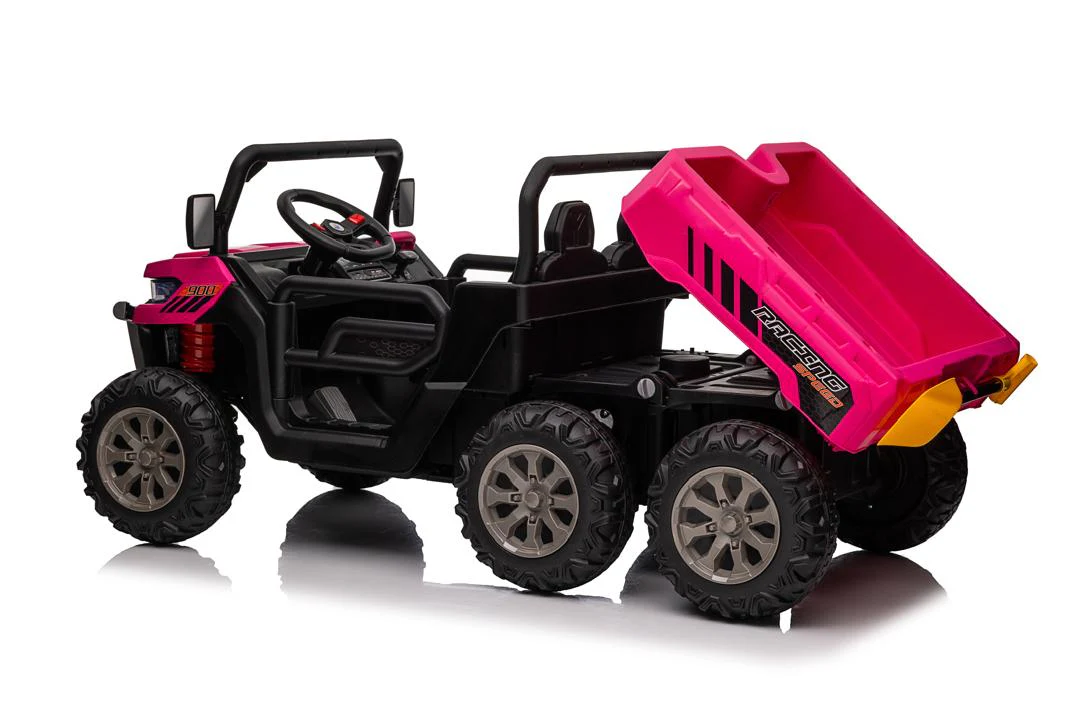 24v Construction Truck 4x4 with Electric Tipping Bed Rose Pink ETA 25th April 2026 - Image 8