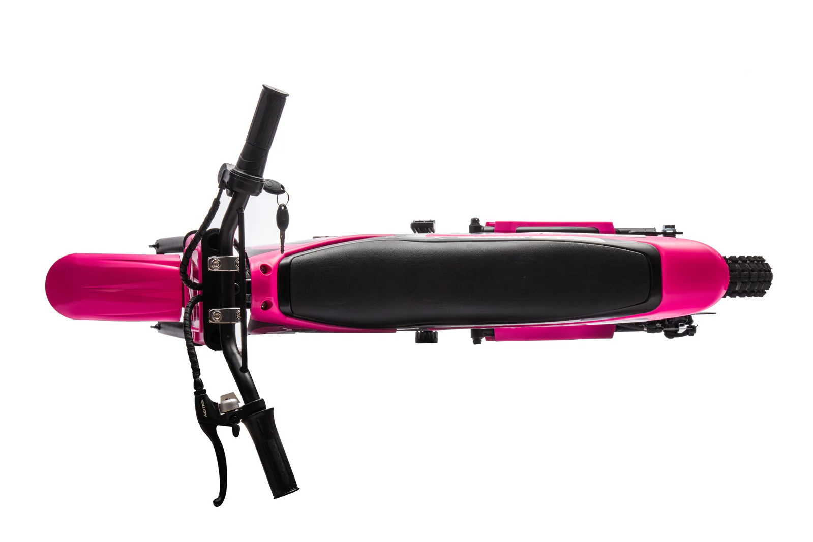 24V Dirt Bike - Single Rider Electric Motorcycle for Kids - Pink - Image 6