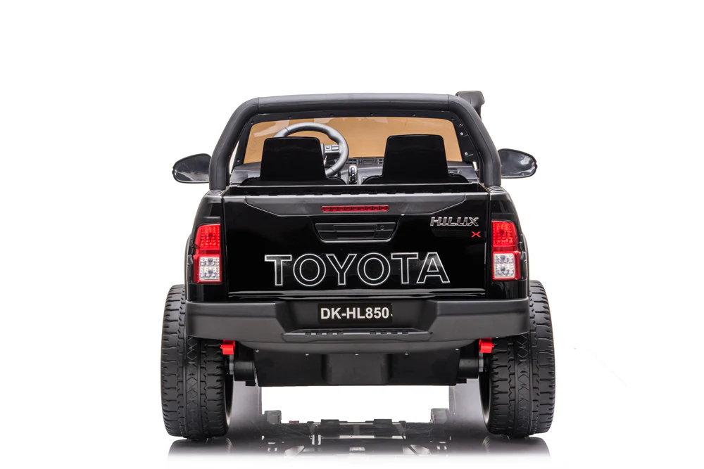 24v x 14 Ah licensed 800 w 4x4 Toyota Hilux Kids Ride on Car Black ETA 10th May 2026 - Image 4