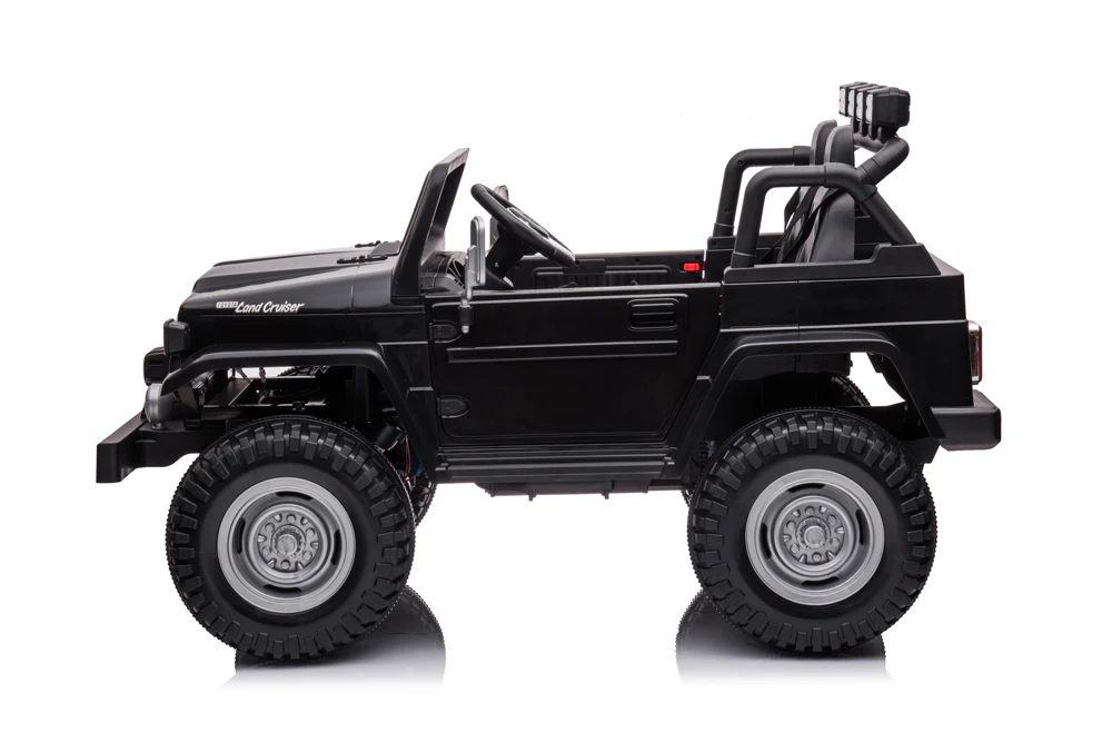 24v licenced Toyota Land Cruiser Jeep 4x4 Ride on Car – Black ETA 10th May 2026 - Image 3