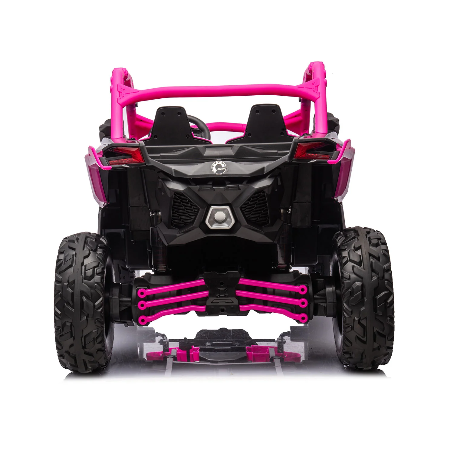 24v x 14 Ah Licensed 4x4 Can-Am-800w RC Kids Ride on Car, UTV 2-Seater – Barbie Pink Pre-Order ETA 10th May 2026 - Image 3