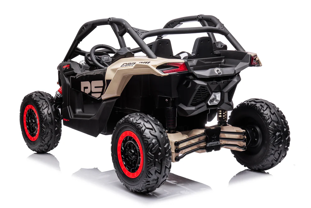 24v x 14 Ah Licensed 4x4 Can-Am-800w RC Kids Ride on Car, UTV 2-Seater - Black ETA 10th May 2026 - Image 6