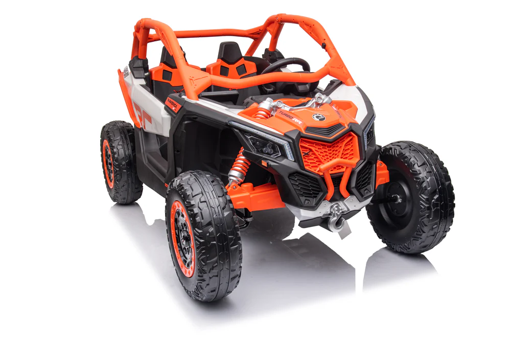 24v x 14 Ah Licensed 4x4 Can-Am-800w RC Kids Ride on Car, UTV 2-Seater – Orange ETA 10th May 2026 - Image 15