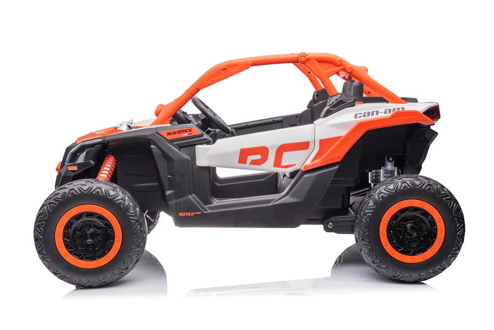 24v x 14 Ah Licensed 4x4 Can-Am-800w RC Kids Ride on Car, UTV 2-Seater – Orange ETA 10th May 2026 - Image 3