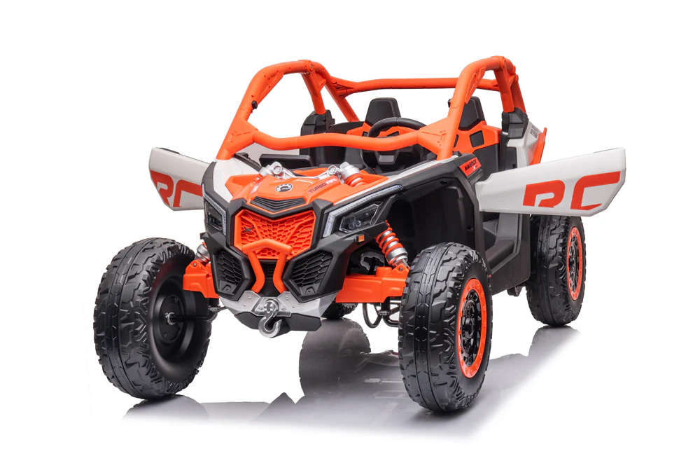 24v x 14 Ah Licensed 4x4 Can-Am-800w RC Kids Ride on Car, UTV 2-Seater – Orange ETA 10th May 2026 - Image 9