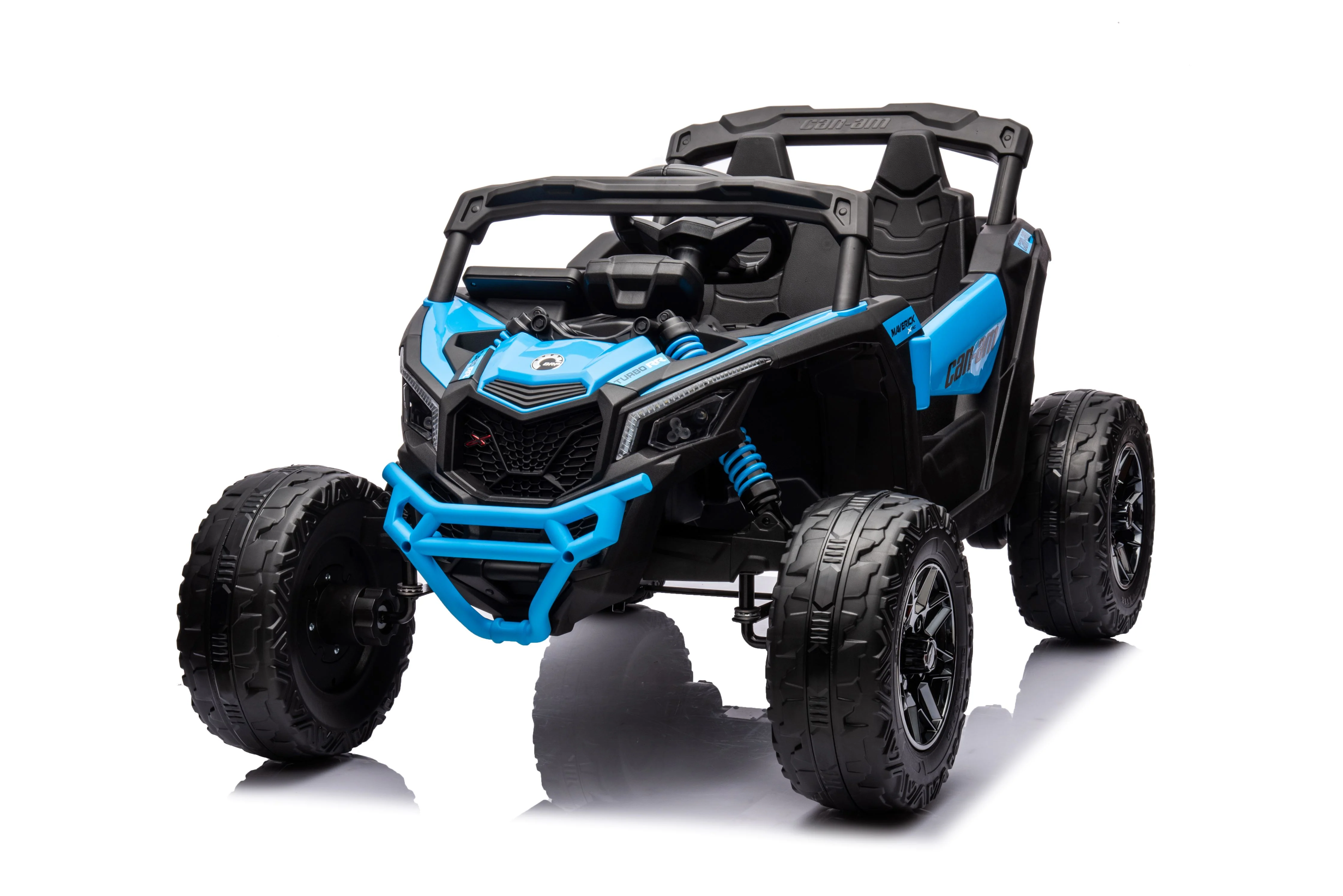 24v Licensed 4x4 Can-Am-800w Maverick Kids Ride on Car, UTV – Blue ETA 10th May 2026