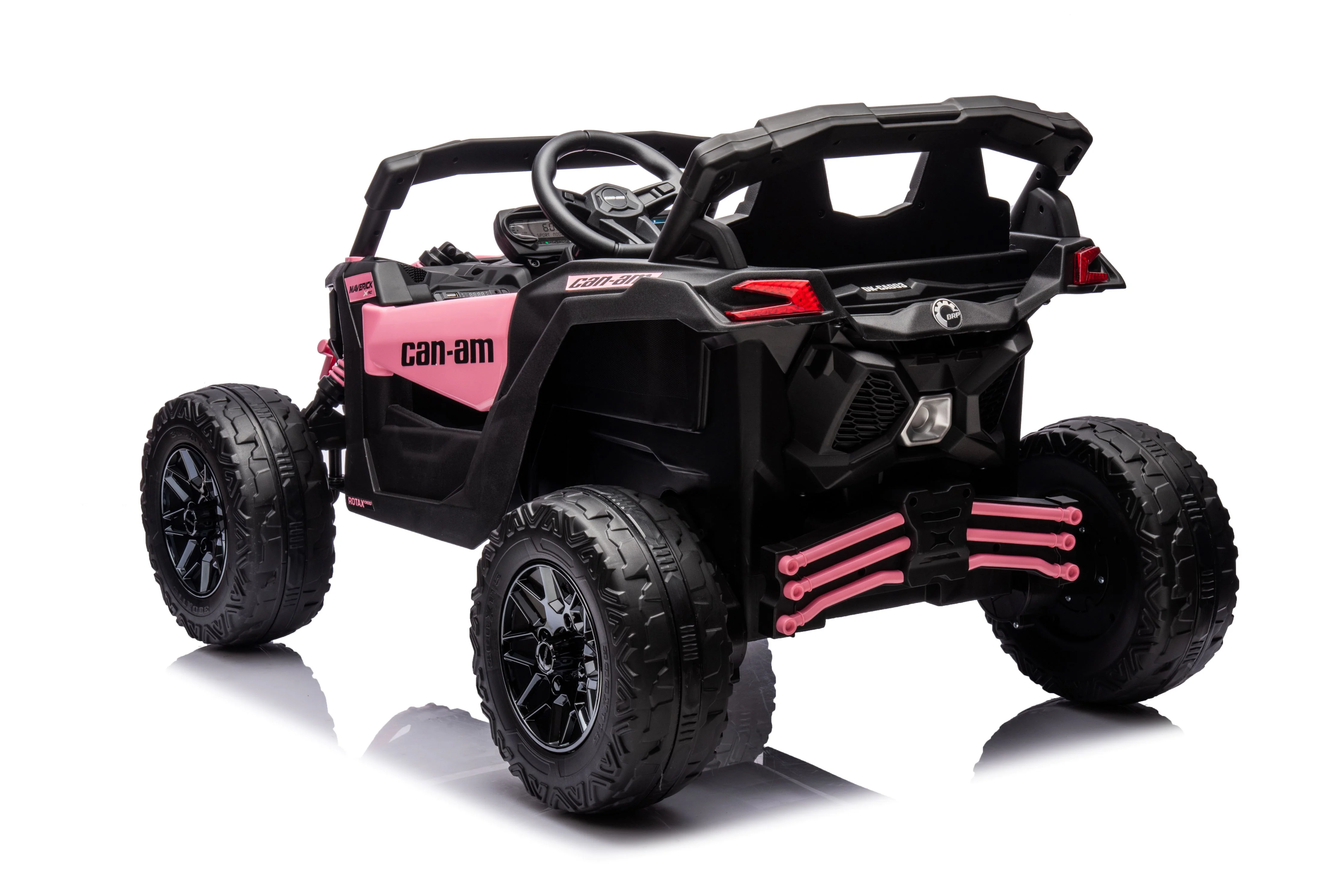 24v Licensed 4x4 Can-Am-800w Maverick Kids Ride on Car, UTV  – Pink ETA 10th May 2026 - Image 3