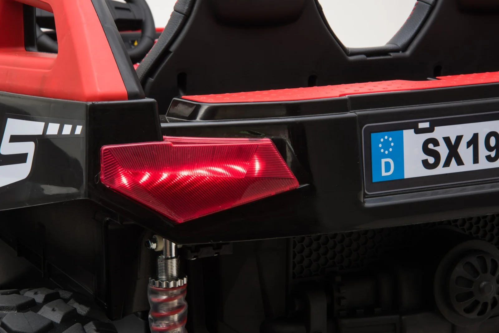 24v x 14 Ah Sahara Kids Ride on Car, UTV 2-Seater – Red Pre-Order ETA 25th April 2026 - Image 9