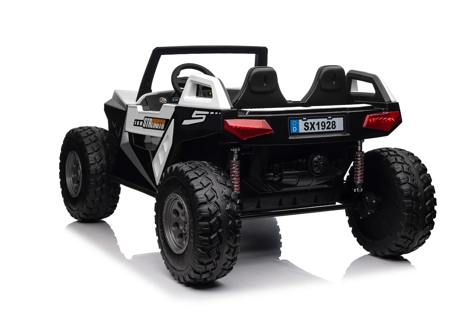 24v x 14 Ah Sahara  Kids Ride on Car, UTV 2-Seater – White Pre-Order ETA 25th April 2026 - Image 4