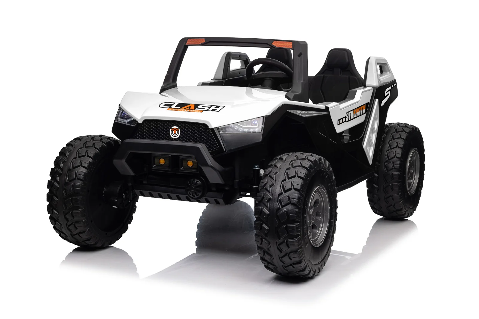 24v x 14 Ah Sahara  Kids Ride on Car, UTV 2-Seater – White Pre-Order ETA 25th April 2026 - Image 5