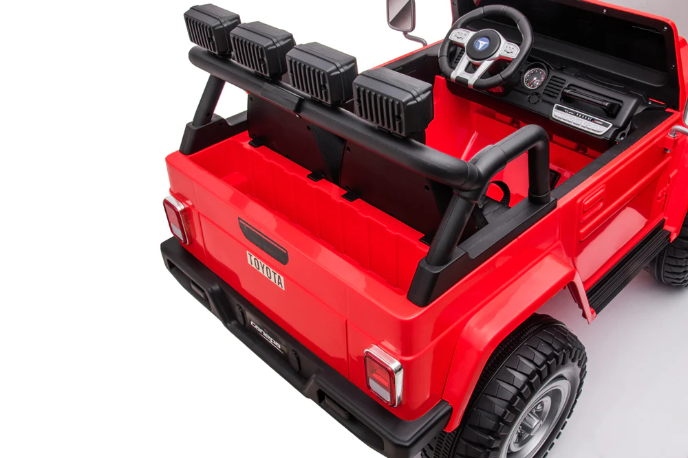 24v licenced Toyota Land Cruiser Jeep 4x4 Ride on Car – Red ETA 10th May 2026 - Image 19