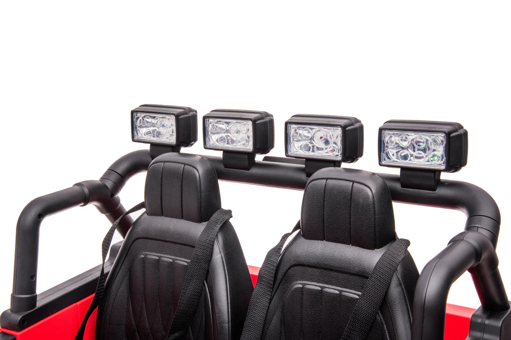 24v licenced Toyota Land Cruiser Jeep 4x4 Ride on Car – Red ETA 10th May 2026 - Image 22