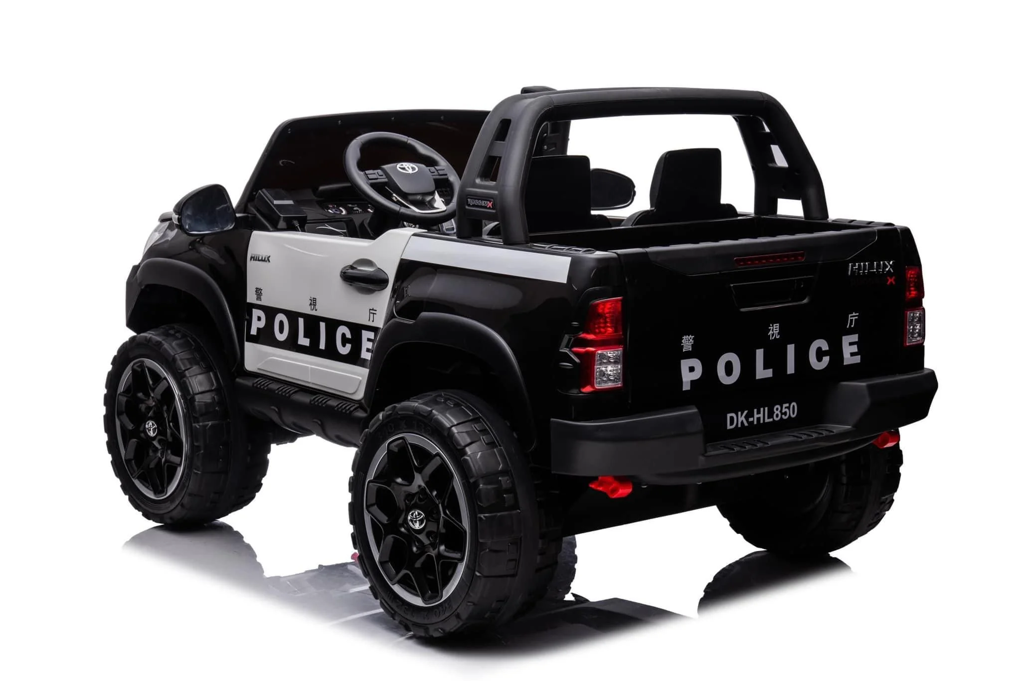 24v x 14 Ah licensed 800 w 4x4 Toyota Hilux Kids Ride on Car Police Version ETA 10th May 2026 - Image 5
