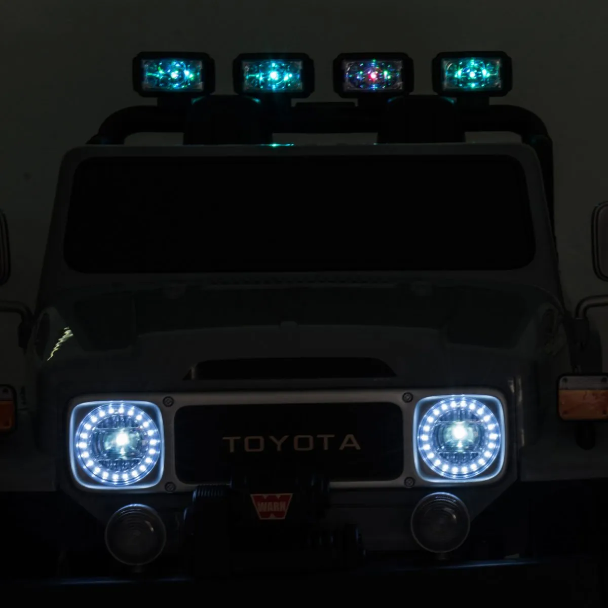 24v licenced Toyota Land Cruiser Jeep 4x4 Ride on Car – Grey ETA 10th May 2026 - Image 12