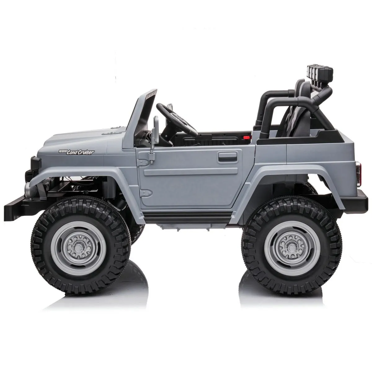 24v licenced Toyota Land Cruiser Jeep 4x4 Ride on Car – Grey ETA 10th May 2026 - Image 3