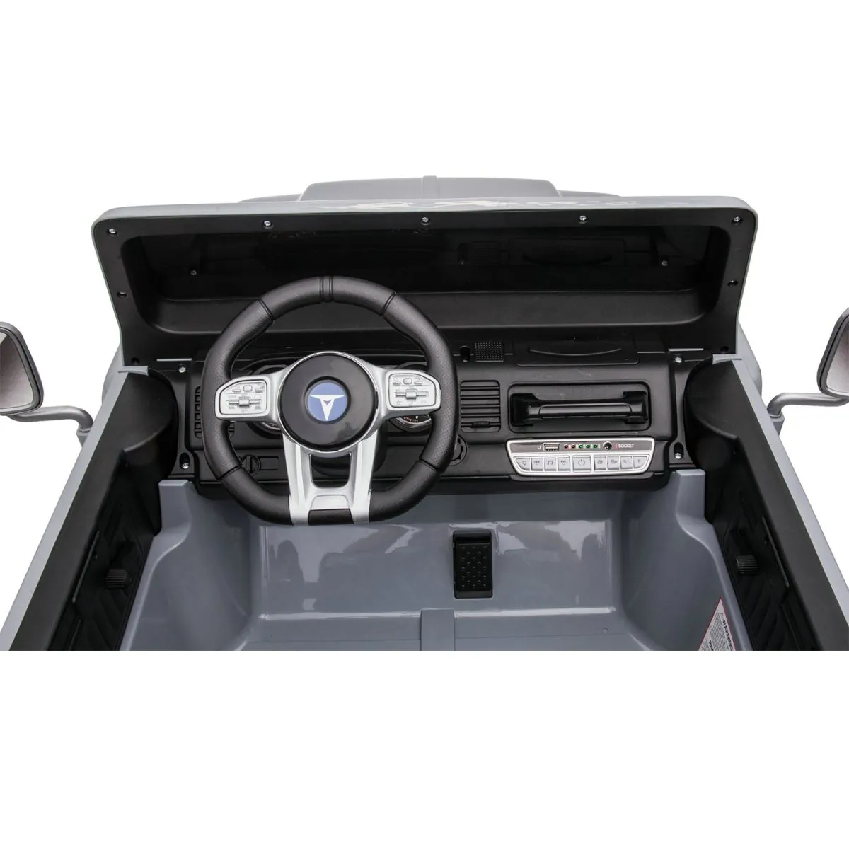 24v licenced Toyota Land Cruiser Jeep 4x4 Ride on Car – Grey ETA 10th May 2026 - Image 7