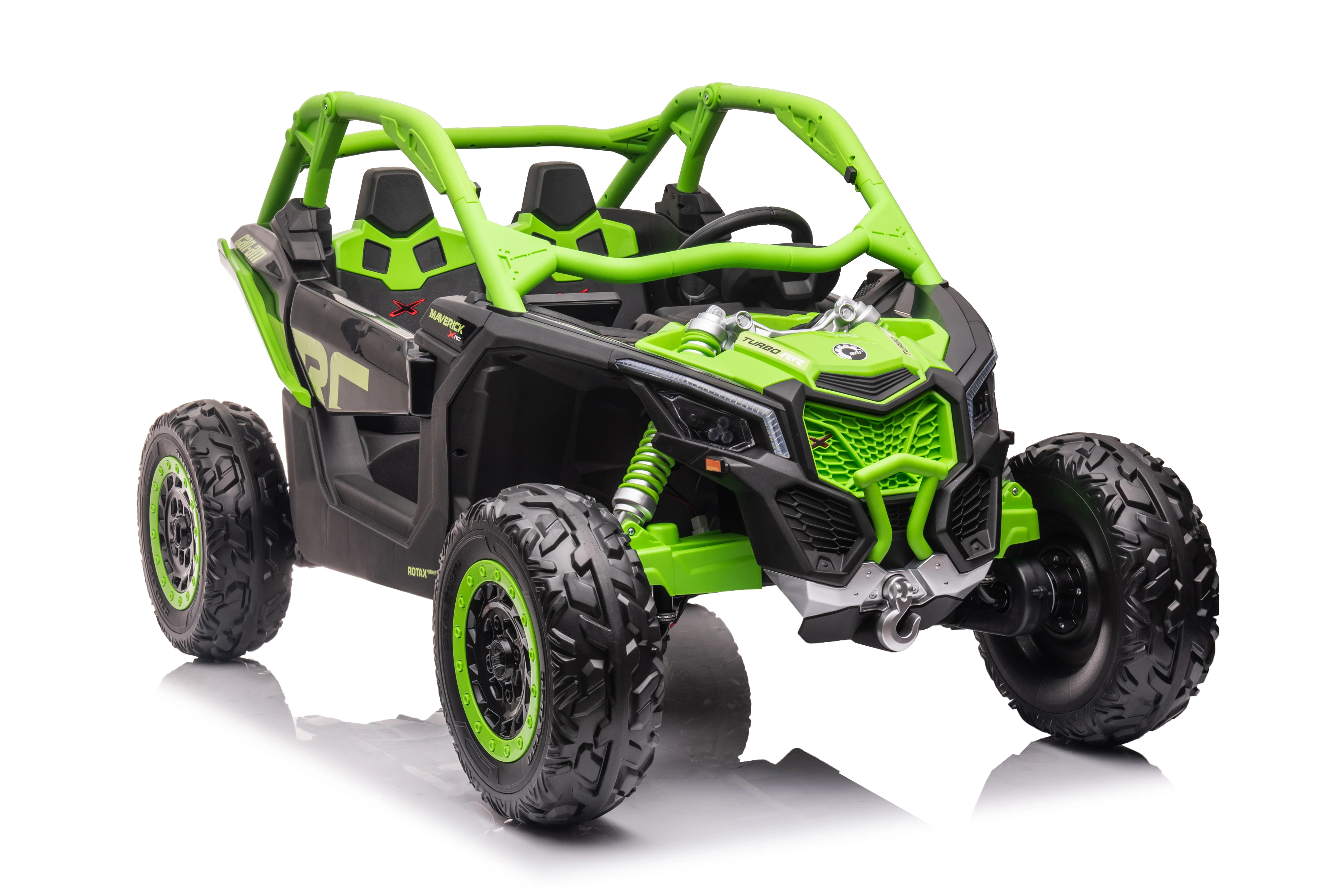 24v x 14 Ah Licensed 4x4 Can-Am-800w RC Kids Ride on Car, UTV 2-Seater –Green ETA 10th May 2026 - Image 6